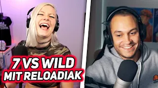 Luna & @RELOADIAK REAGIEREN auf 7 VS. WILD - Gegenstände abgeben | Folge 6