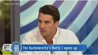 The Bachelorette Australia 2016 Runner Up: Matty J | Studio 10