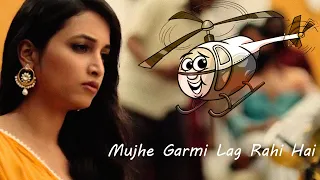 Mujhe Garmi Lag Rahi Hai KGF 2 || Helicopter Love Scene KGF 2 || Filmi Gallery HD