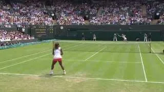 2013 Day 4 Highlights: Serena Williams v Caroline Garcia