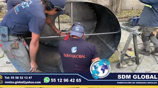 Fabricación de tanques pipas para almacenas transportar agua venta unidades móviles patrullas ambula