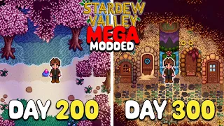 300 Days of MEGA MODDED Stardew Valley