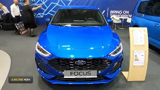 2022 Ford Focus 5d ST Line 1.0 Ecoboost Mhev Interior and Exterior Sofia Motor Show 2022