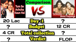 Tumse achcha Kaun hai vs Tumko na bhool paayenge।। bollywood movie comparison।।