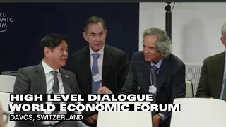 PBBM /  High-Level Dialogue on Investing in Infrastructure For Resilience  World Economic Forum