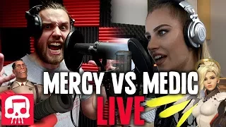 Mercy vs Medic Rap Battle LIVE by JT Music