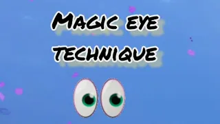 How to do magic eye | June's Journey Magic Eye Technique | Crossed eye Method | Spot The Difference