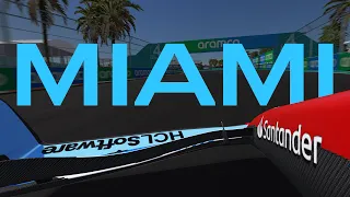 [ Nosecam ] Ferrari SF-24, Miami Grand Prix, Charles Leclerc, Assetto Corsa