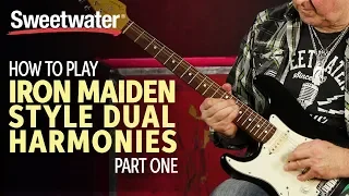 How to Play Iron Maiden-style Guitar Harmonies: Part 1 of 3