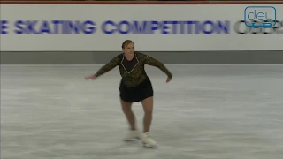 Nicki TORRINGTON. Oberstdorf 2018. Bronze Ladies III A - Free Skating. 10 place
