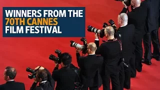 Winners from the 70th Cannes Film Festival