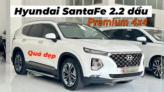 Hyundai SantaFe 2.2 dầu premium 4x4 1 chủ 2020 odo chuẩn 53.000km ​⁠@ThaiHocAuto