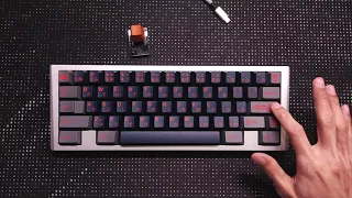 Moment with Cherry MX Black Hyperglide