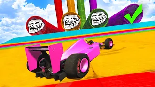 CARRERA MEGA ÉPICA! FINAL TROLL! ENCUENTRO LA SOLUCIÓN!! - GTA V ONLINE