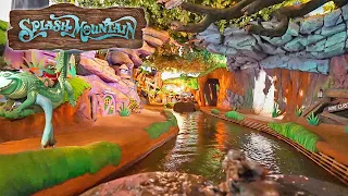 SPLASH MOUNTAIN - Final Weekend of Operation - Walt Disney World - POV