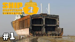 Ship Graveyard Simulator 2 - Распил Грузового Корабля #1