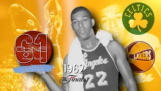 Elgin Baylor 61 points #Lakers vs #Celtics 1962 #NBA Finals