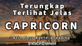 CAPRICORN ♑️ Yang Akan Terlihat Jelas dan Benar Benar Terungkap #oraclecardindonesia