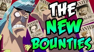Post-Wano Straw Hat Bounties!! - One Piece Discussion | Tekking101