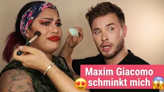 Youtuber unter sich - @MaximGiacomo  schminkt mich 😍 l Elanhelo