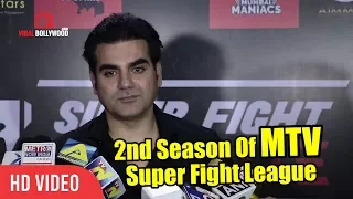 Arbaaz Khan Interview | 2nd Season Of MTV Super Fight League Launch