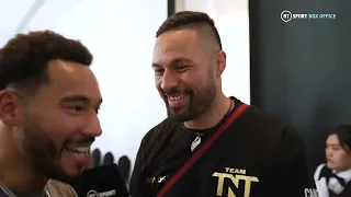 Joseph Parker knows that Tommy Fury has the tools to beat Jake Paul
