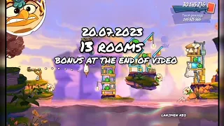 angry birds 2 clan battle 20.07.2023 (13 rooms)