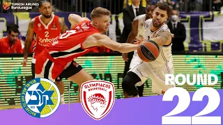 Maccabi stops huge losing streak! | Round 22, Highlights | Turkish Airlines EuroLeague