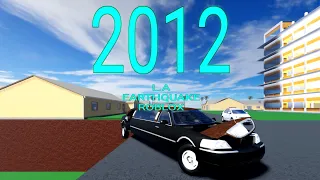 2012 in Roblox CTGT (Crash Town Game Thing)