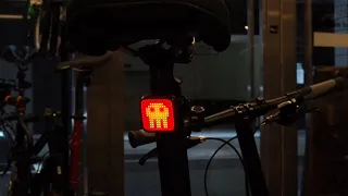 knog 新型Blinder ライト点灯パターン