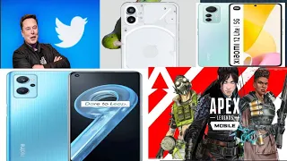 Twitter big news Apex legend Xiaomi 12 lite realme 9i launch in Pakistan