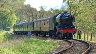 Flying Scotsman visits the Bluebell Railway - 4K