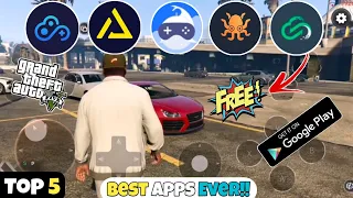 *Top 5 Cloud Gaming Apps* For Android 2022|Best Cloud Gaming Apps With GTA V|Free Apps|Hydric Gamerz