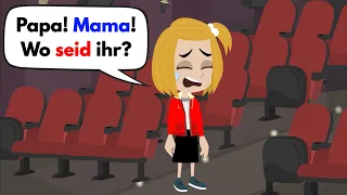 Learn German | Lara got lost in the cinema! Vocabulary and important verbs