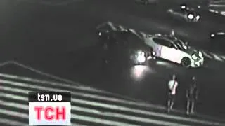 Andriy Shevchenko crash car after victory in Euro 2012 against Sweden