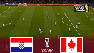 🔴 CROATIA vs CANADA WORLD CUP 2022 FULL MATCH