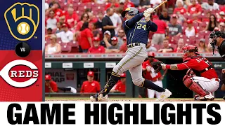 Brewers vs. Reds Game Highlights (6/10/21) | MLB Highlight