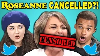 COLLEGE KIDS REACT TO ROSEANNE CANCELED?! (Twitter Controversy)