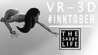 INKTOBER: "Crawl" │Tilt Brush │Inktober VR