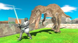 Escape from Baryonyx - Animal Revolt Battle Simulator