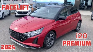 HYUNDAI i20 2024 “PREMIUM” 1.0T 100HP REVIEW INTERIOR & EXTERIOR