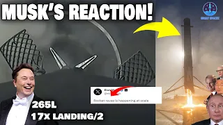 Elon Musk reacted SpaceX's New insane record! NASA OSIRIS REx 4 5 billion years sample landed,