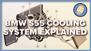 BMW S55 Engine COOLING SYSTEM EXPLAINED!