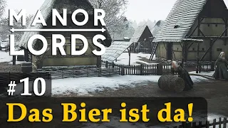 #10: Das Bier ist da! ✦ Let's Play Manor Lords (Preview / Gameplay / Early Access)