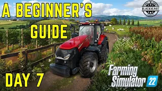 Day 7 | Animals on the farm | A Beginner's Guide To Farming Simulator 22