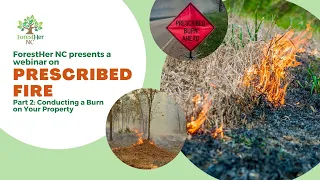 Prescribed Burning Part 2: Conducting a Burn on Your Property