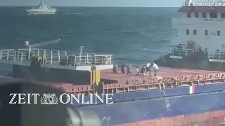 Russland veröffentlicht Video zu Warnschüssen auf ziviles Schiff im Schwarzen Meer