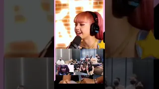 LISA SAW HER FAMILY REACTION ON LALISA #lisa #kpop #blackpink