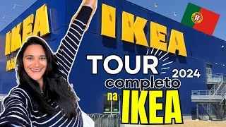 TOUR completo pela loja IKEA em 2024 |  A loja de móveis mais barata de PORTUGAL!