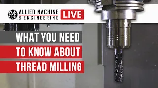 What You Need to Know About Thread Milling